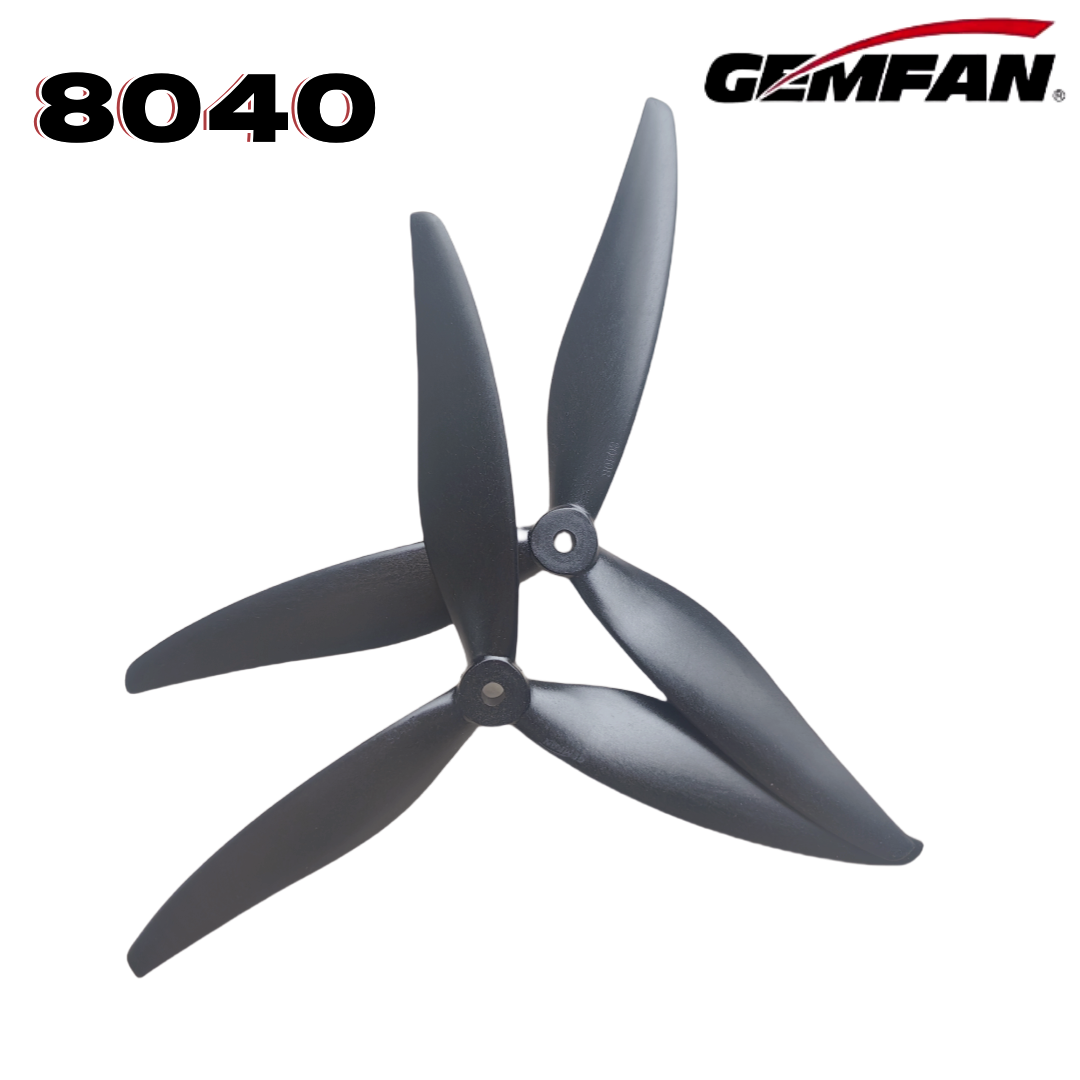 Gemfan 8040 8X4X3 3-blade 8-in - Drone Propeller 리뷰 및 가격