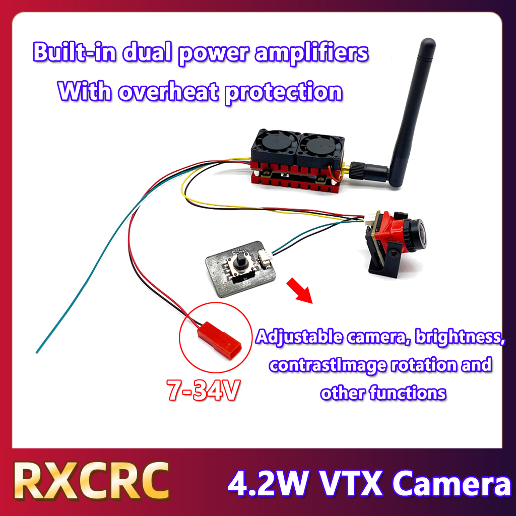 RXCRC 5.8G 48CH 4.2W High Powe - Drone Camera 리뷰 및 가격