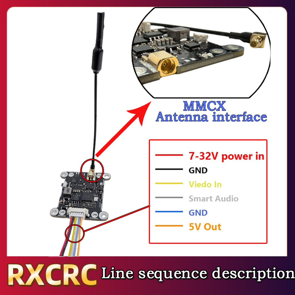 RXCRC 5.8G Module 48CH 1.6W VT - Drone Camera 리뷰 및 가격