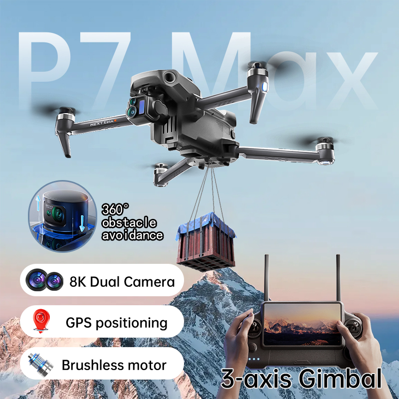 NEW P7 Max Drone 8K Camera GPS - Drone Gps Mount 리뷰 및 가격