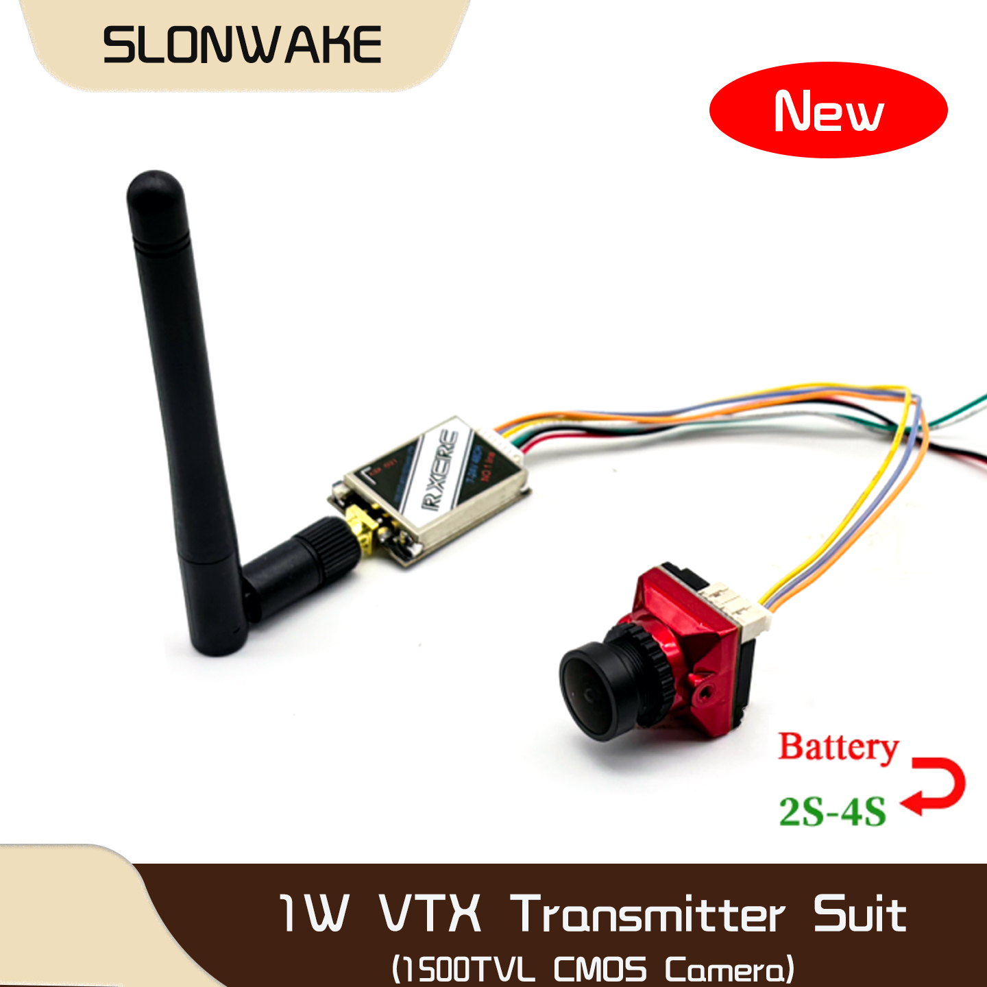 SLONWAKE  5.8G 48CH 1W VTX 100 - Drone Camera 리뷰 및 가격