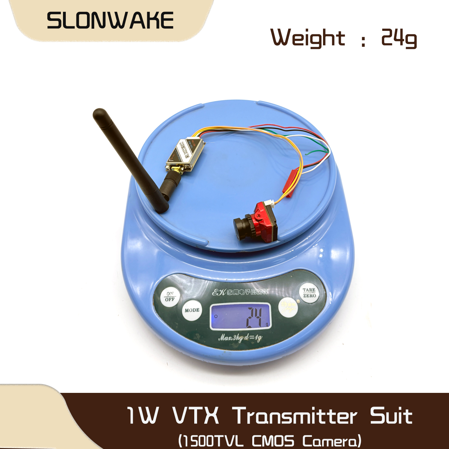 SLONWAKE  5.8G 48CH 1W VTX 100 - Drone Camera 리뷰 및 가격