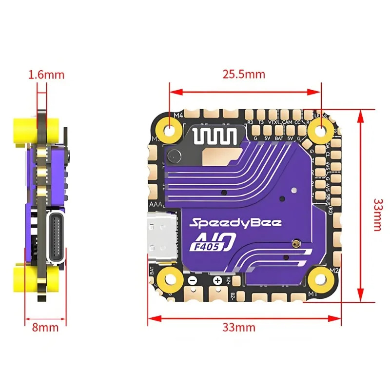 SpeedyBee F405 AIO Flight Cont - Drone Flight Controller 리뷰 및 가격