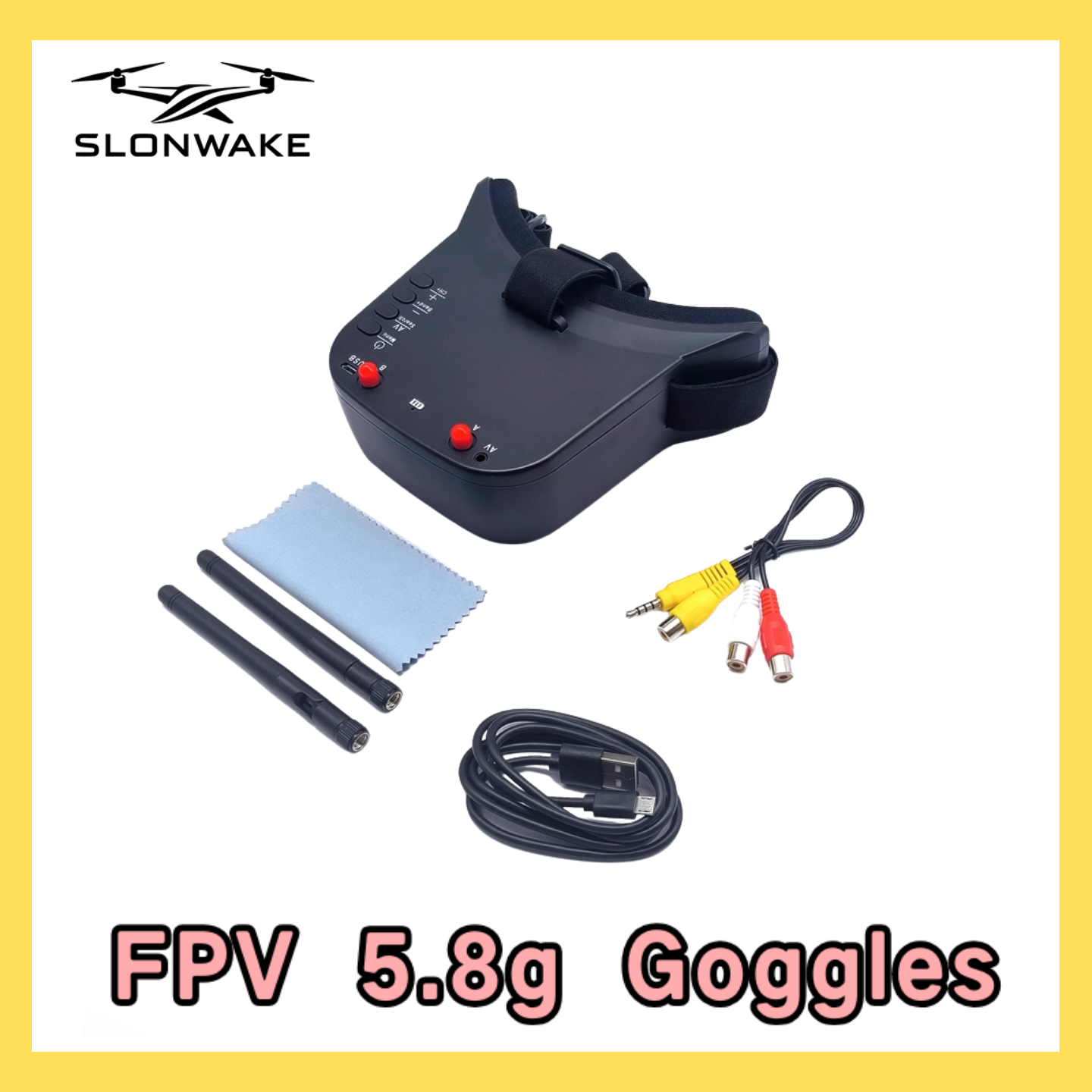 SLONWAKE 5.8G 48CH FPV 400mw V - Drone Camera 리뷰 및 가격