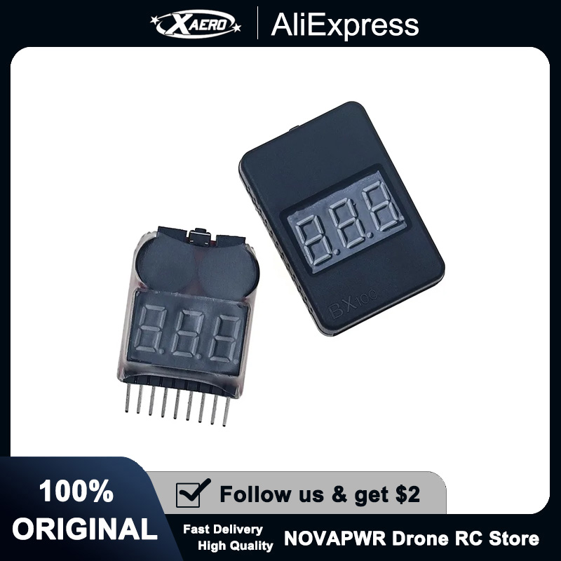 1-8S Battery Voltage Tester Al - Drone Buzzer 리뷰 및 가격